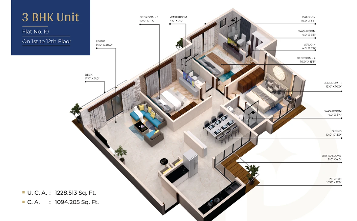 3bhk flat10