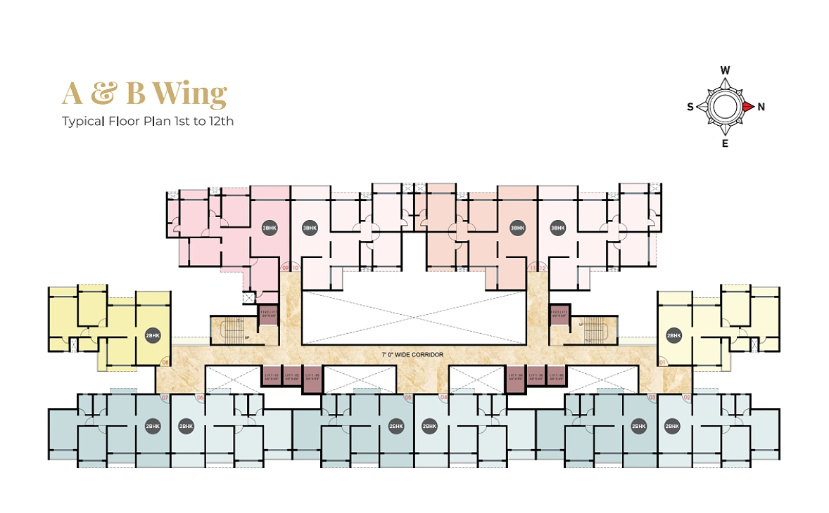 A & B Wing